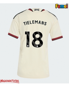 Manchester United Youri Tielemans #18 Tricou Fotbal Replică 2026-27 Femei Treilea Manchester United Youri Tielemans #18 Tricou Fotbal Replică 2026-27 Femei Treilea